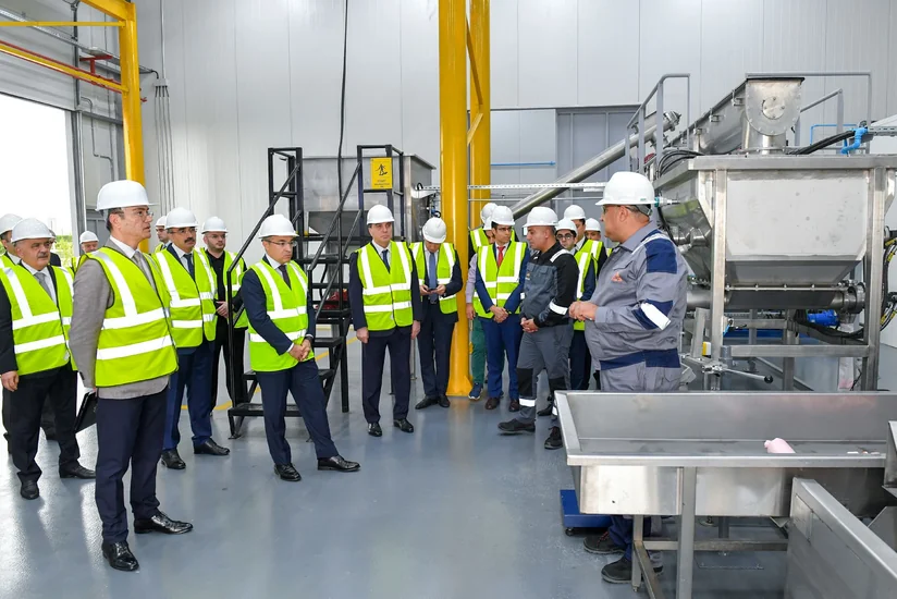 Первый в Азербайджане завод по производству промышленных взрывчатых веществ выведен на полную мощность