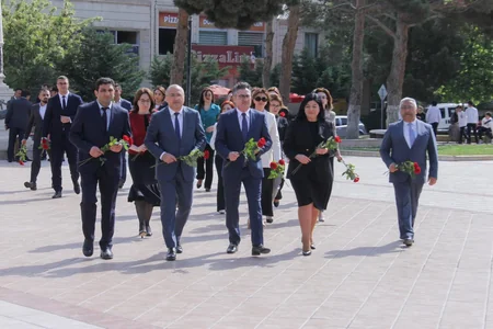 Abşeron RMX-də Heydər Əliyevin 100 illik yubileyinə həsr edilmiş konfrans keçirilib