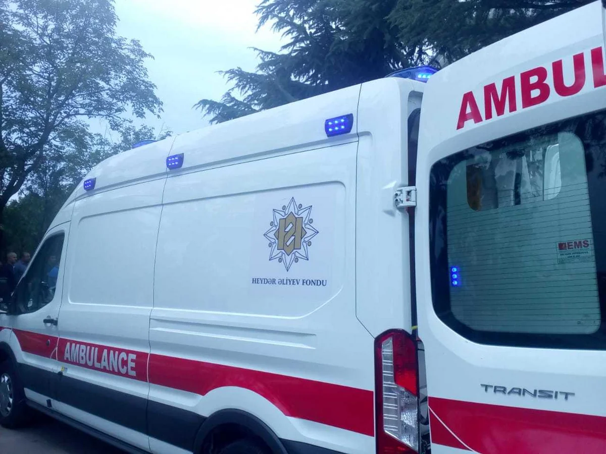 Heydar Aliyev Foundation donated ambulance to Gardabani district