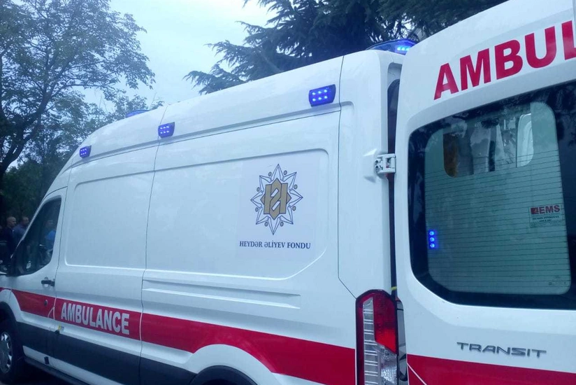 Heydar Aliyev Foundation donated ambulance to Gardabani district