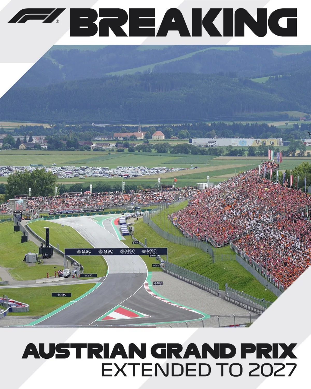 Formula 1: Avstriya Qran Prisinin müqaviləsinin müddəti uzadılıb