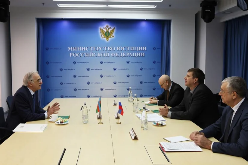 Азербайджан и Россия обсудили сотрудничество в сфере юстиции