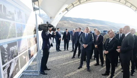 Baş nazir və Prezident Administrasiyasının rəhbəri Şərqi Zəngəzura səfər edib