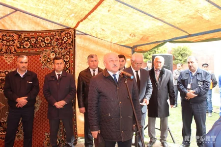 Masallıda iki kəndə təbii qaz verilib - FOTO