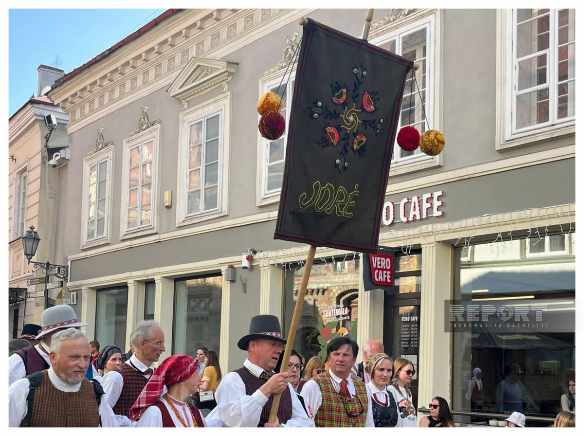 Vilnüsdə 50-ci Beynəlxalq Folklor Festivalı keçirilib