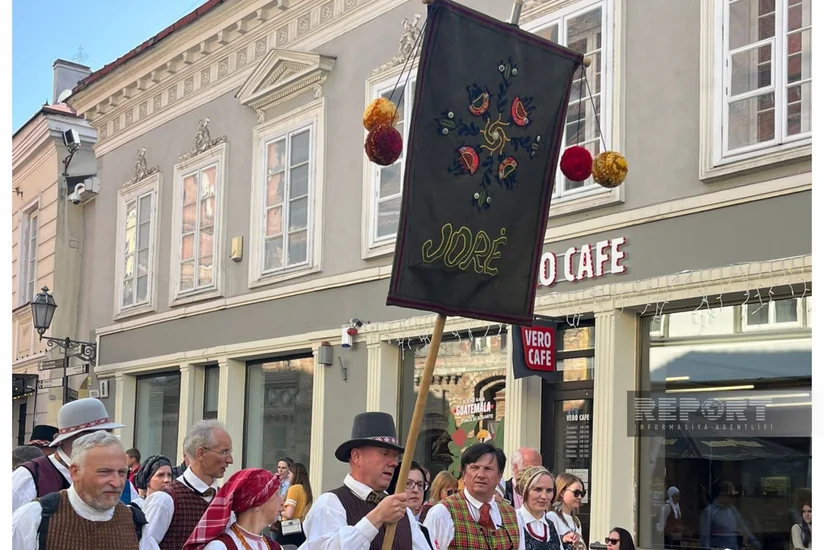 Vilnüsdə 50-ci Beynəlxalq Folklor Festivalı keçirilib