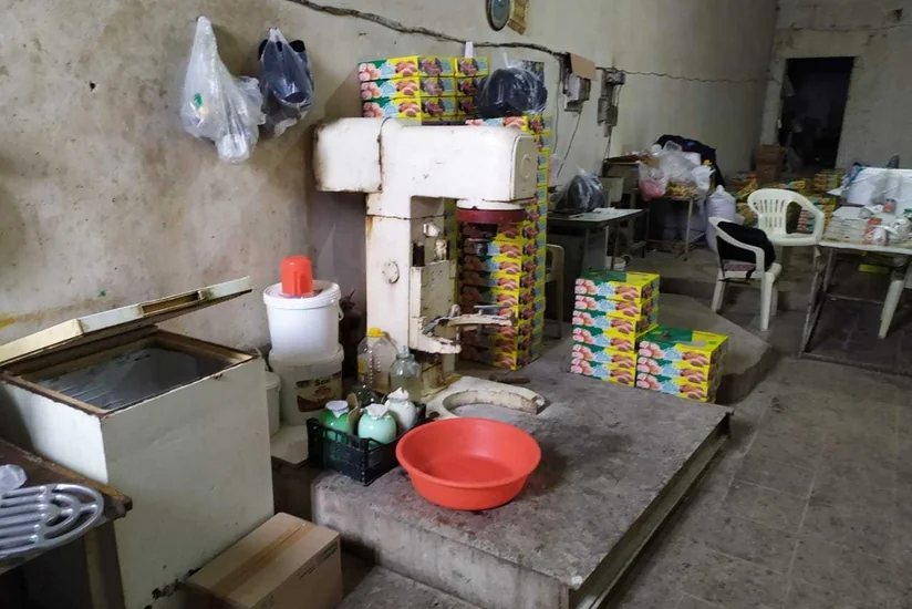 Bakıda qanunsuz fəaliyyət göstərən sexlərdə reyd keçirildi