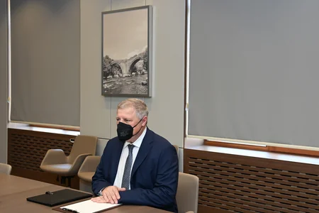 Джейхун Байрамов встретился с новым послом Словакии