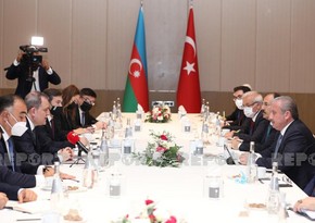 Ceyhun Bayramov Mustafa Şentopla görüşüb - YENİLƏNİB