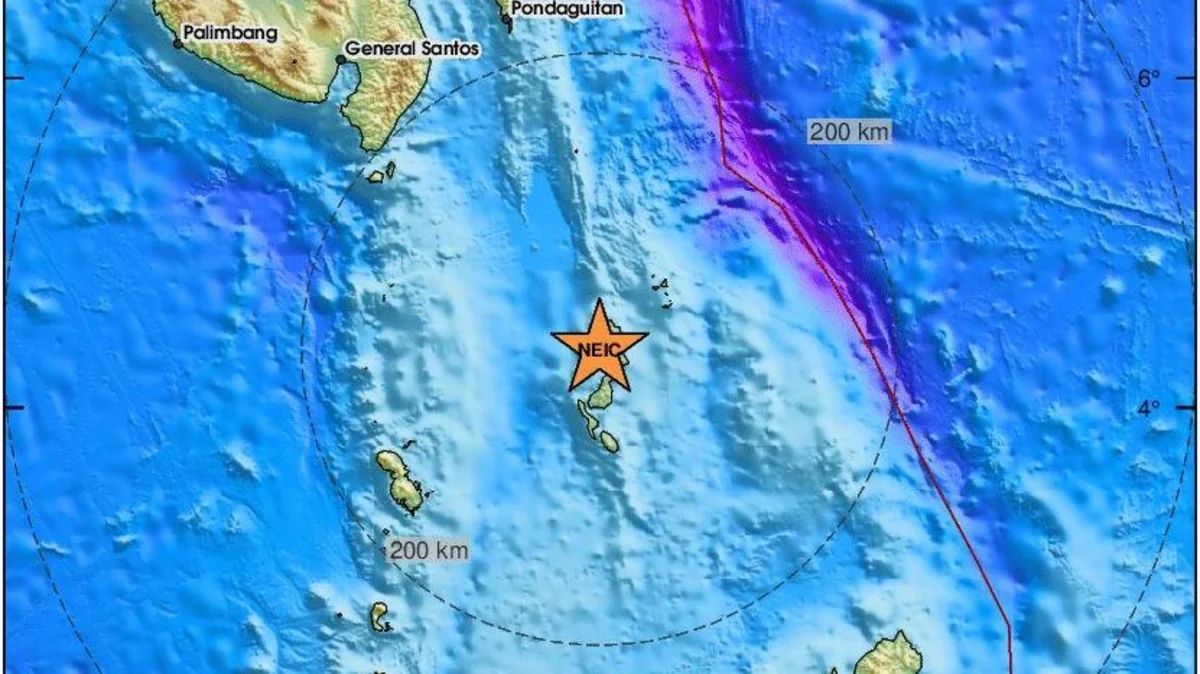 İndoneziya sahilində güclü zəlzələ olub