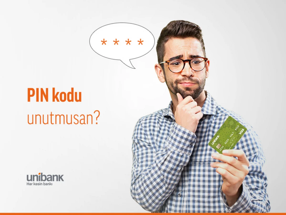 Unibank упростил процедуру восстановления забытых клиентом ПИН-кодов