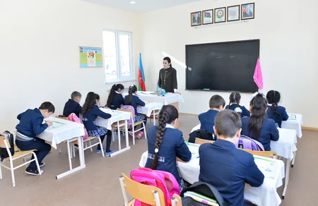 Qubada modul tipli məktəb istifadəyə verilib