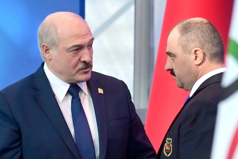 Lukashenko dismisses his son from office