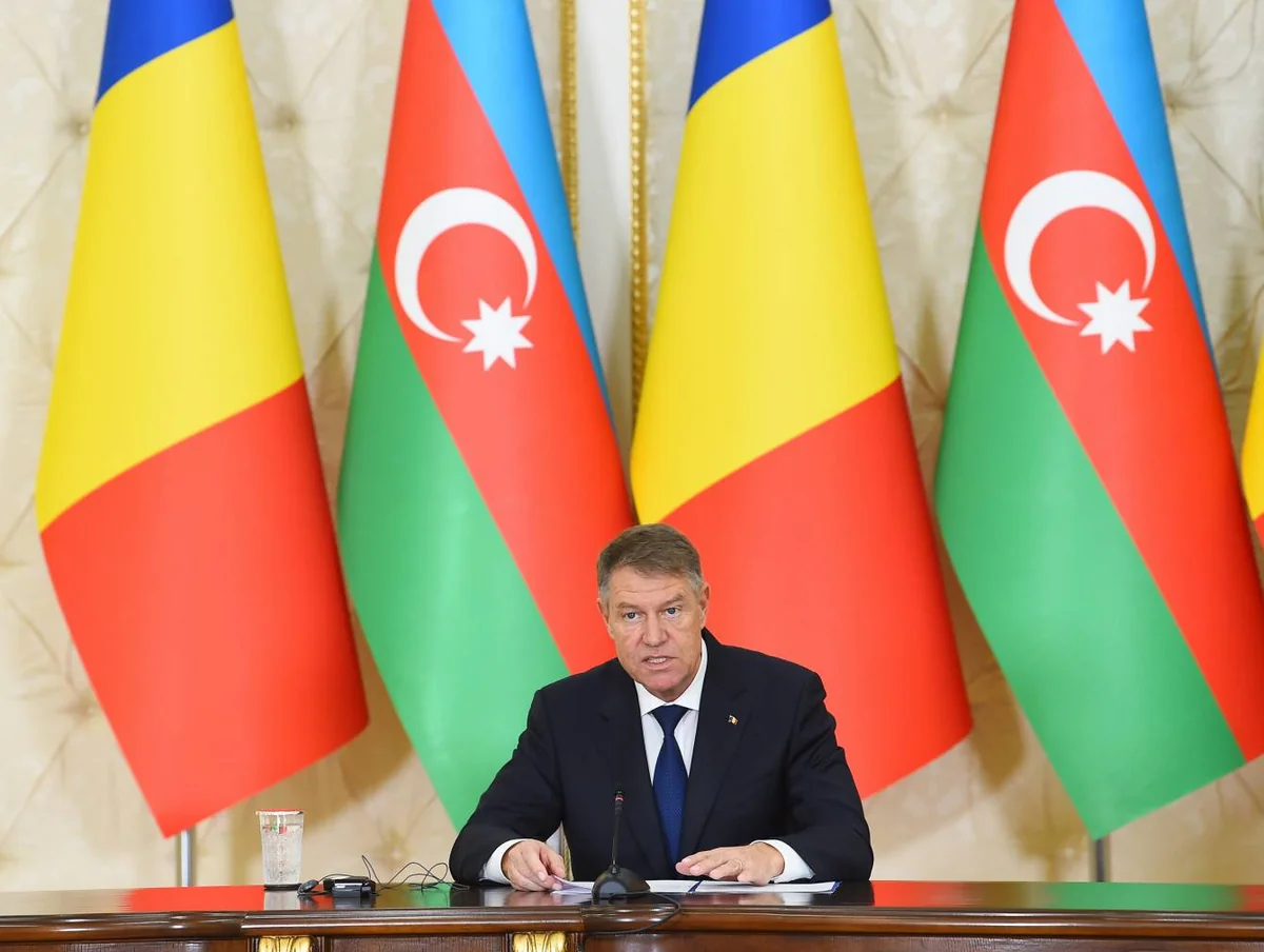 President: 'Romania will continue to act in support of continuous development of dialogue between Azerbaijan and EU'