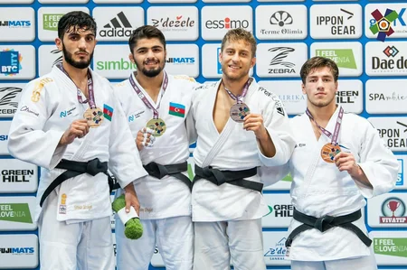 Avropa Kuboku: Azərbaycan cüdoçuları ilk gündə 6 medal qazanıb