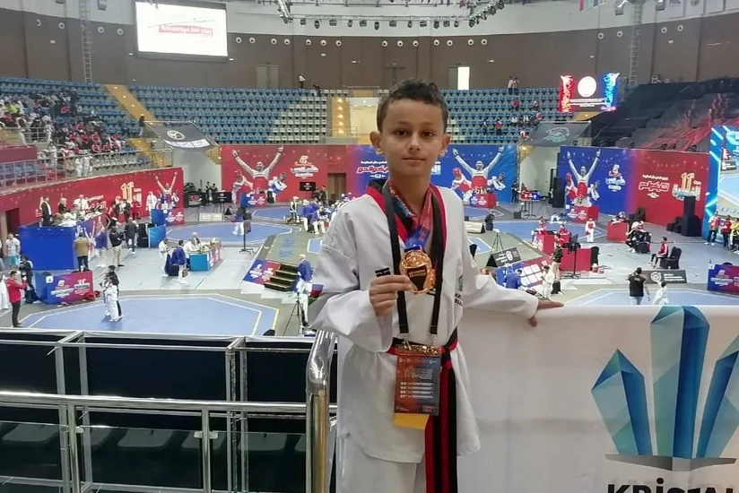 Azərbaycanın daha bir taekvondoçusu BƏƏ-də medal qazanıb