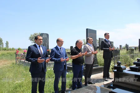 Gürcüstanda azərbaycanlı ictimai xadimin xatirəsi yad edilib