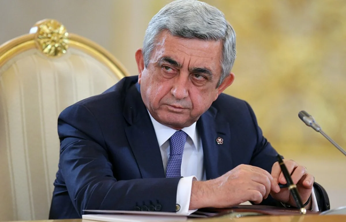 Serj Sarqsyan Ermənistanın baş naziri seçilib