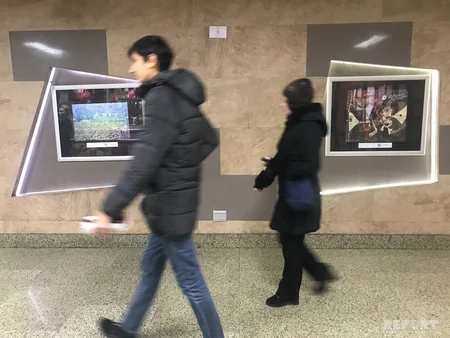 Bakı metrosunda “Azərbaycanın görkəmli rəssamları” adlı sərgi təşkil edilib