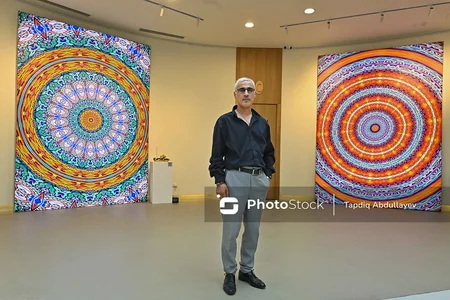 “Nine Senses” incəsənət mərkəzində “Həyat dairəsi” adlı sərginin açılışı olub
