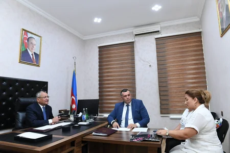 Qaçqınkom sədri vətəndaş qəbulu keçirib