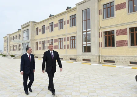 Heydər Əliyev Fondunun təşəbbüsü ilə Beyləqanda inşa edilən 240 şagird yerlik məktəb binası istifadəyə verilib