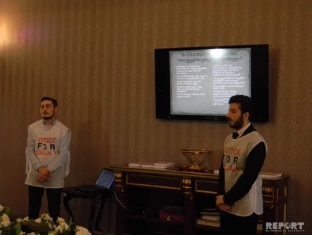 Tbilisidə Xocalı faciəsinə həsr olunmuş anım tədbiri keçirilib