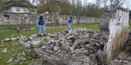 Ötən ay 2 ədəd piyada əleyhinə, 10 ədəd tank əleyhinə mina zərərsizləşdirilib