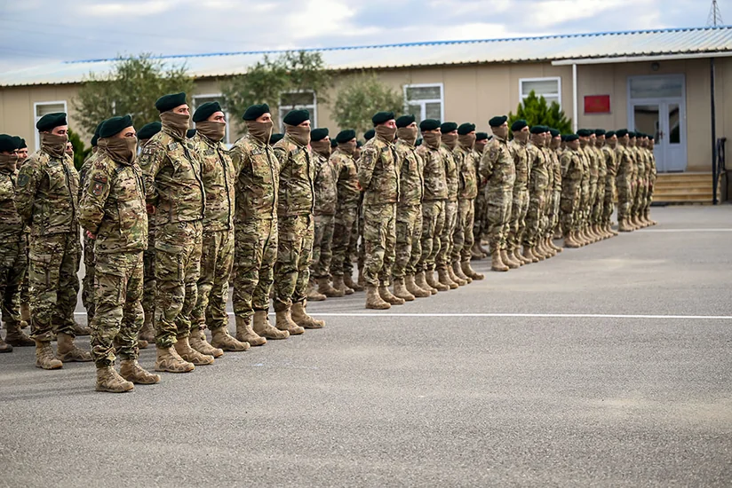 Sualtı hücum xüsusi təyinatlı kursunun buraxılış mərasimi keçirilib