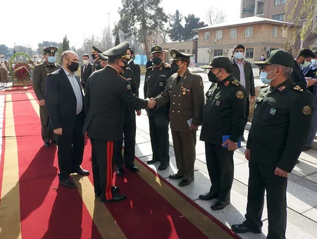 Zakir Həsənov İran ordusunun Baş Qərargah rəisi ilə görüşüb