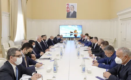Şahin Mustafayev Rusiyanın iqtisadi inkişaf nazirinin müavini ilə görüşüb