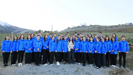 Vice-President of Heydar Aliyev Foundation Leyla Aliyeva participates in tree-planting campaign in Lerik