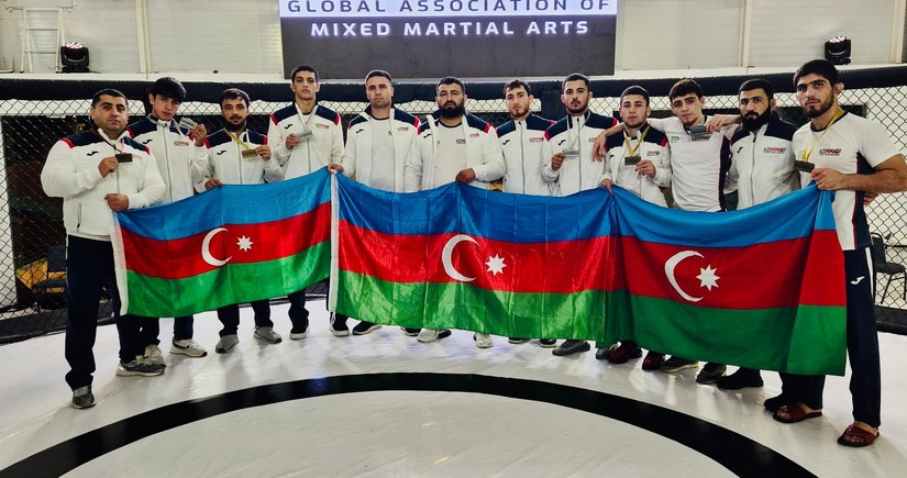 Azərbaycan idmançıları MMA üzrə dünya çempionatında uğurla çıxış ediblər