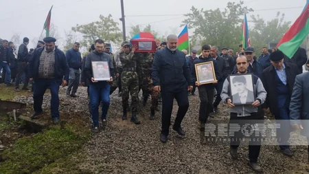 В Исмаиллы похоронен шехид Первой Карабахской войны