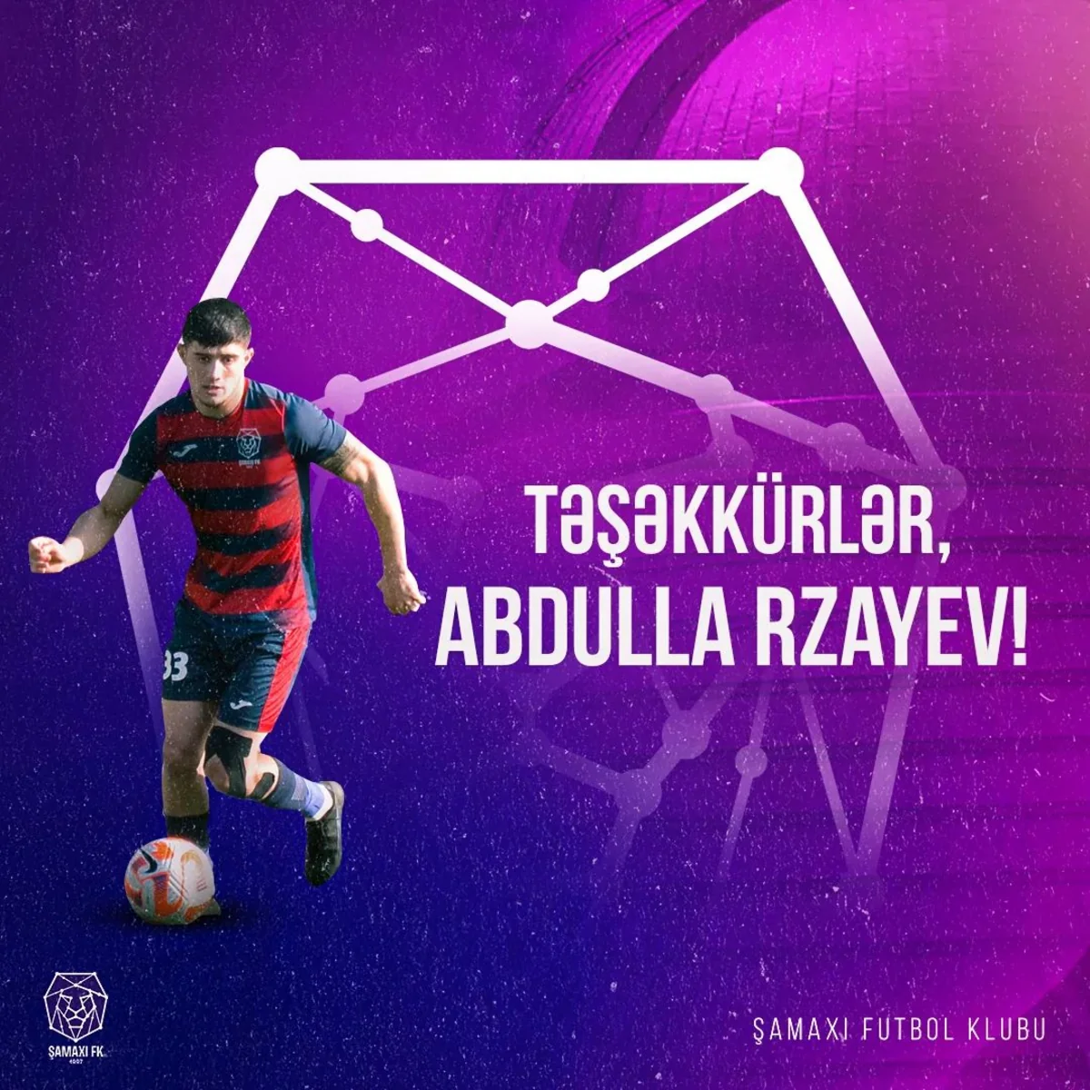 Şamaxı klubu daha bir futbolçusu ilə vidalaşıb
