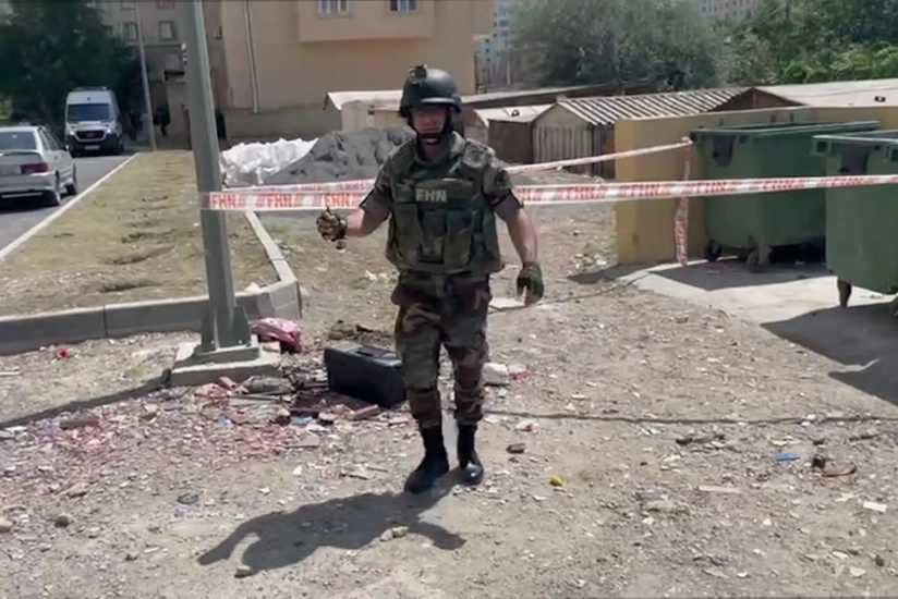 Qaradağda sursat aşkarlanıb