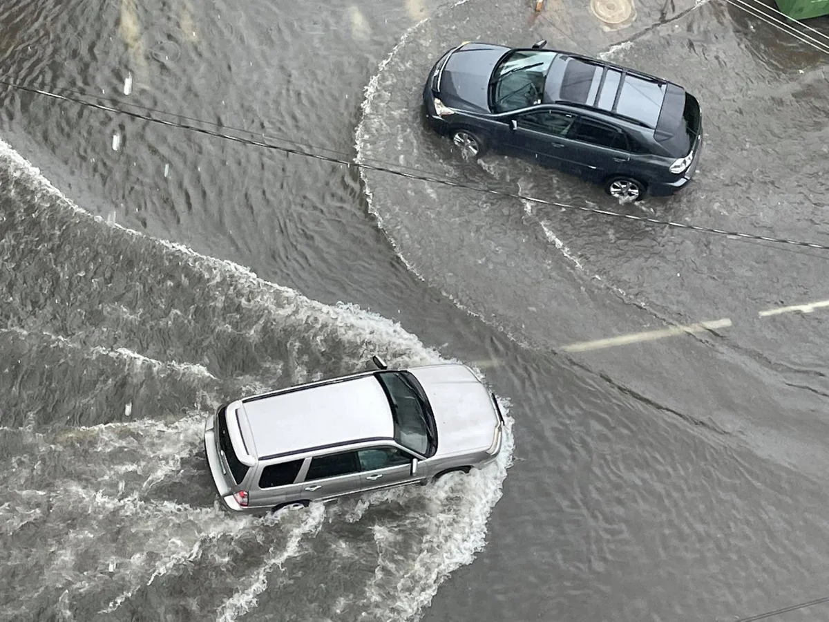 Батуми снова затопило