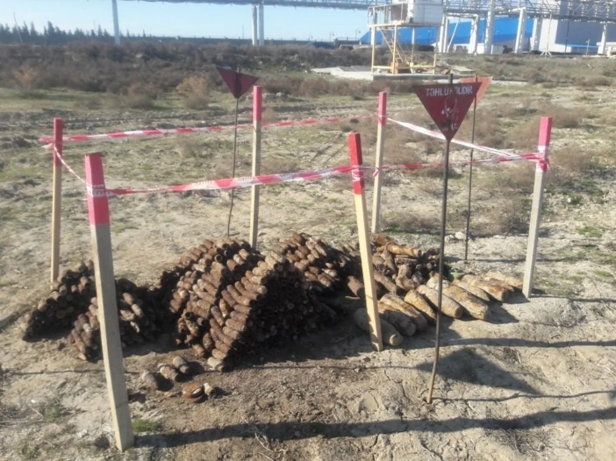 ANAMA: Ötən ay ölkə ərazisində yüzlərlə sursat zərərsizləşdirilib