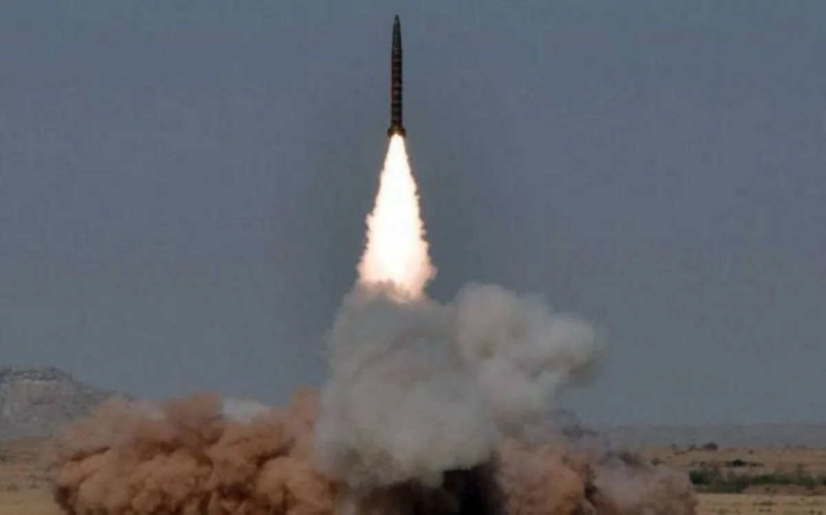 Pakistan successfully test-fires Shaheen - 1A ballistic missile