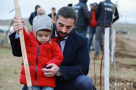 Report News Agency takes part in tree planting campaign - VIDEO