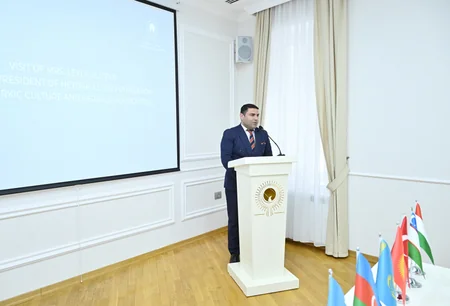Leyla Aliyeva, Arzu Aliyeva visit Turkic Culture and Heritage Foundation