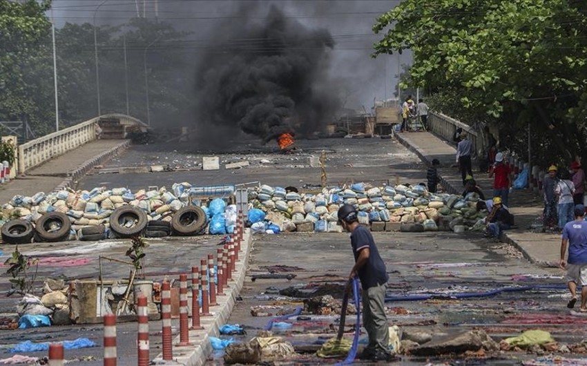 Myanmada öldürülən etirazçıların sayı 247 nəfərə çatdı