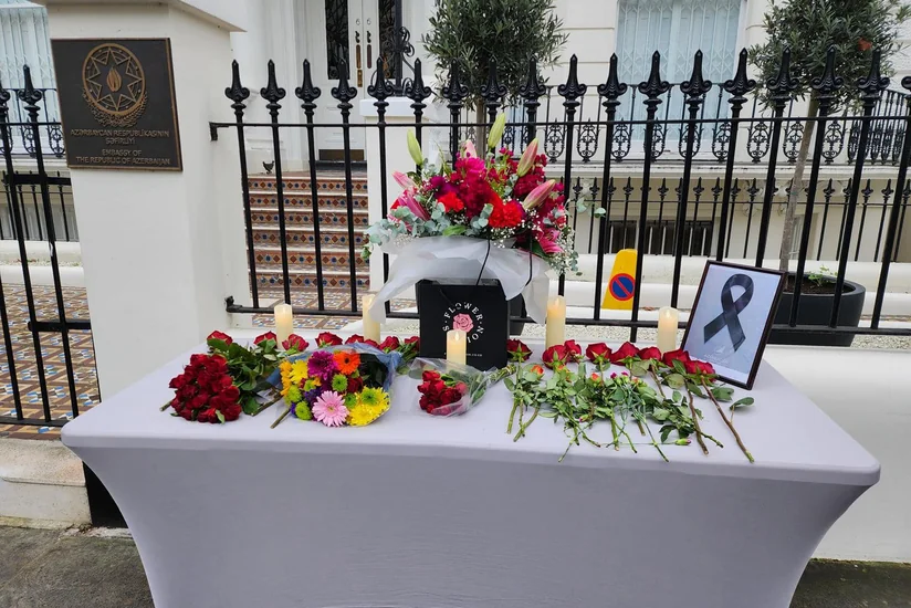 Ukraynanın Londondakı səfirliyi: Bu çətin zamanda düşüncələrimiz Azərbaycan xalqı ilədir