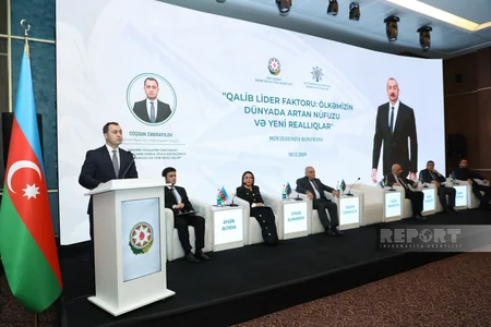 “Qalib Lider faktoru: Ölkəmizin dünyada artan nüfuzu və yeni reallıqlar” mövzusunda konfrans keçirilib