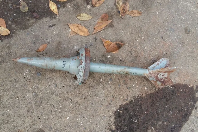 Lənkəranda partlamamış tank mərmisi tapılıb