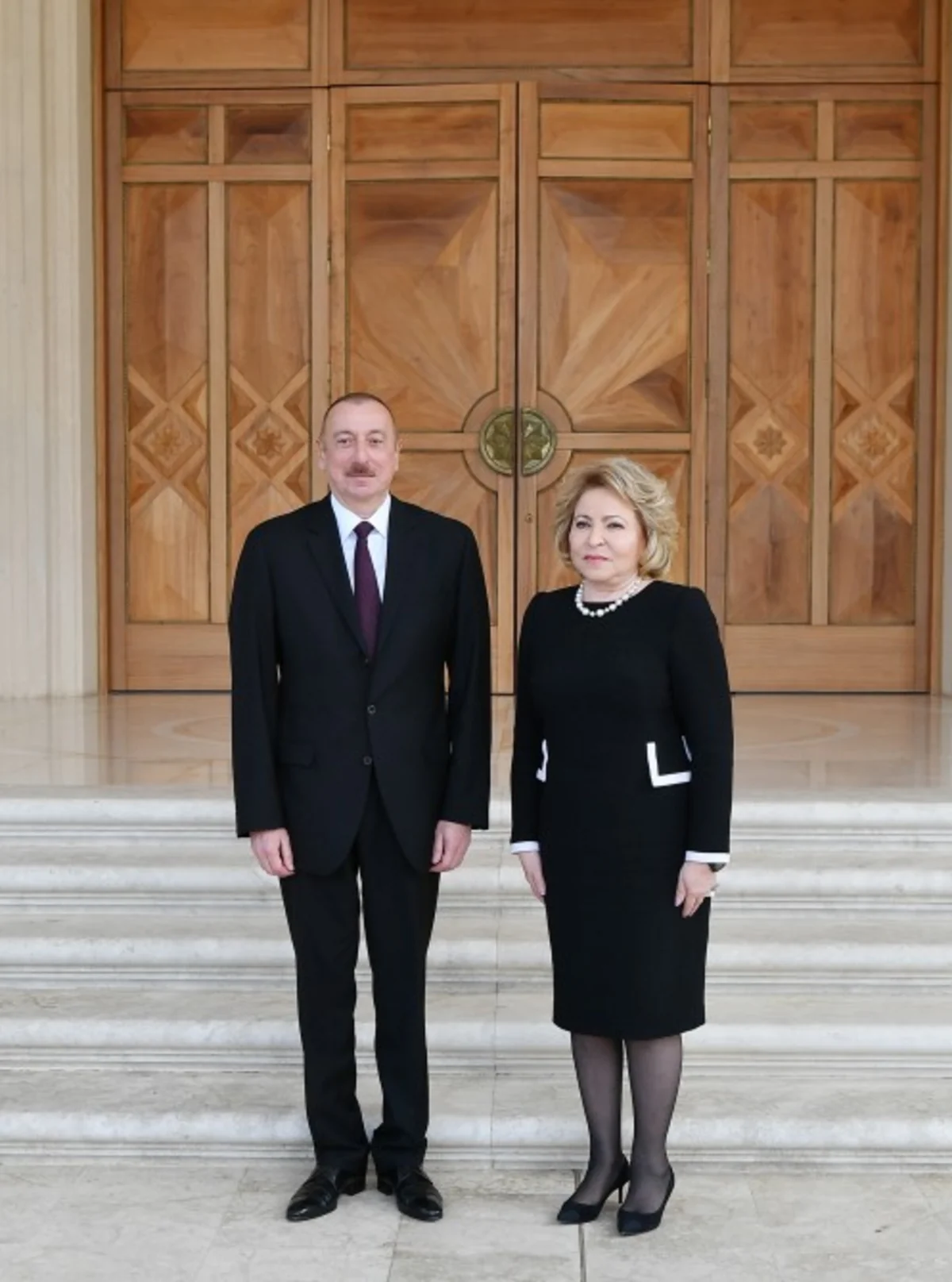 Valentina Matviyenko calls President of Azerbaijan Ilham Aliyev