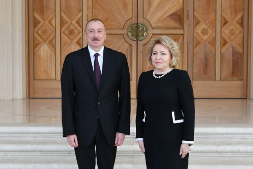 Валентина Матвиенко позвонила президенту Ильхаму Алиеву