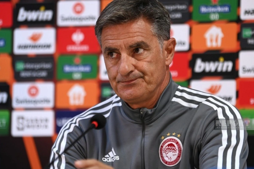 Olimpiakosun baş məşqçisi istefa verib