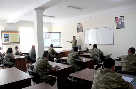 В АВВУ имени Гейдара Алиева проводятся учебно-методические сборы