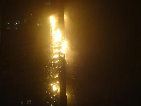 Apartment tower fire in Dubai is put out - UPDATED